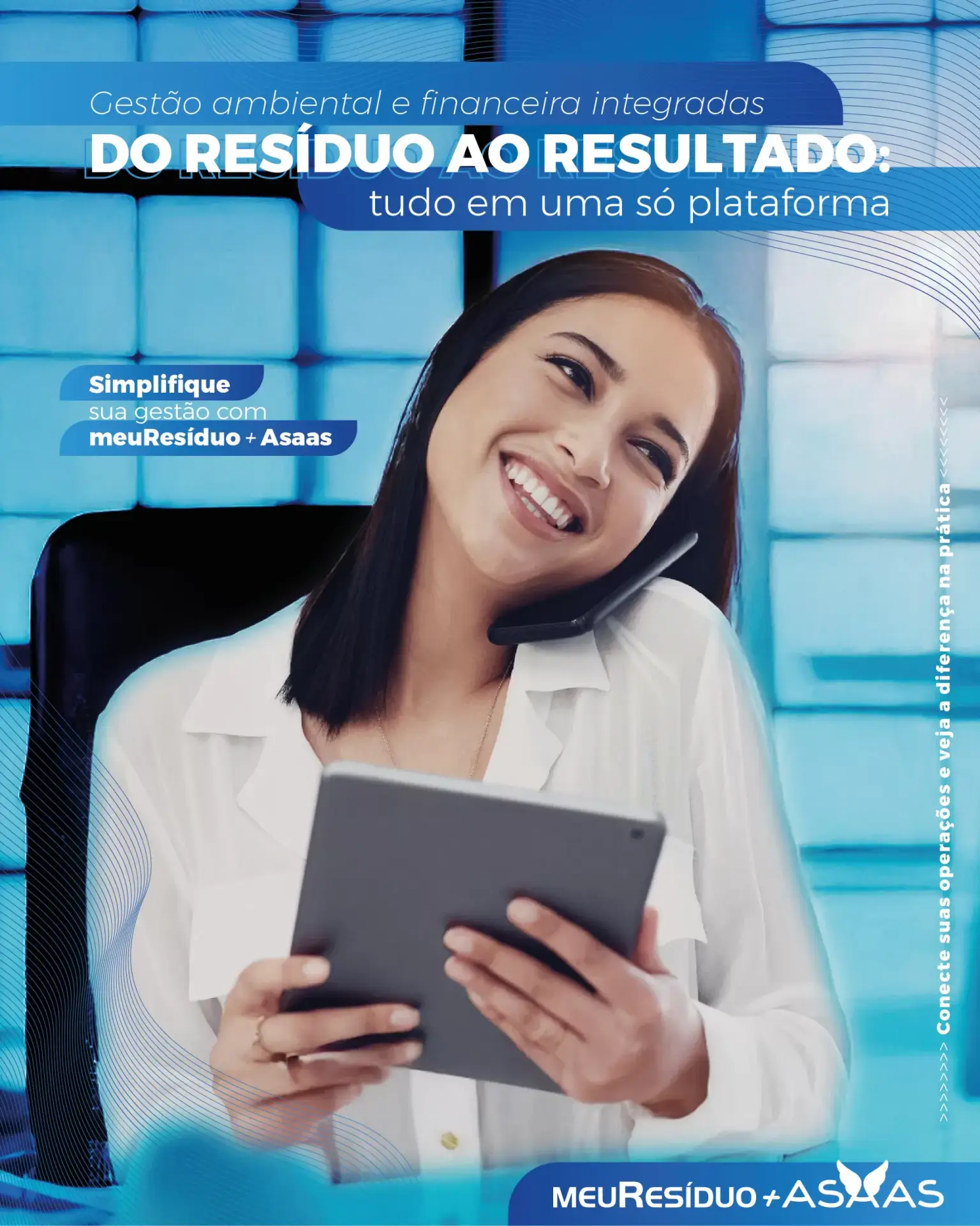Parceria entre meuResíduo e Asaas conecta tecnologia, eficiência e sustentabilidade